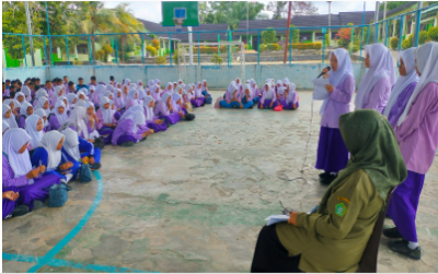 Literasi sebagai Ajang Melatih Keberanian Siswa MTsN 1 Bangka